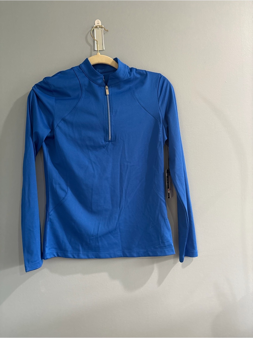 Tail Royal Blue Long-Sleeve Half-Zip Top